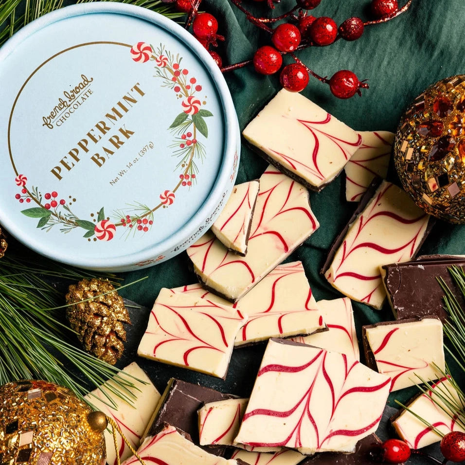 French Broad Chocolate Peppermint Bark-French Broad Chocolate-Thistle Hill