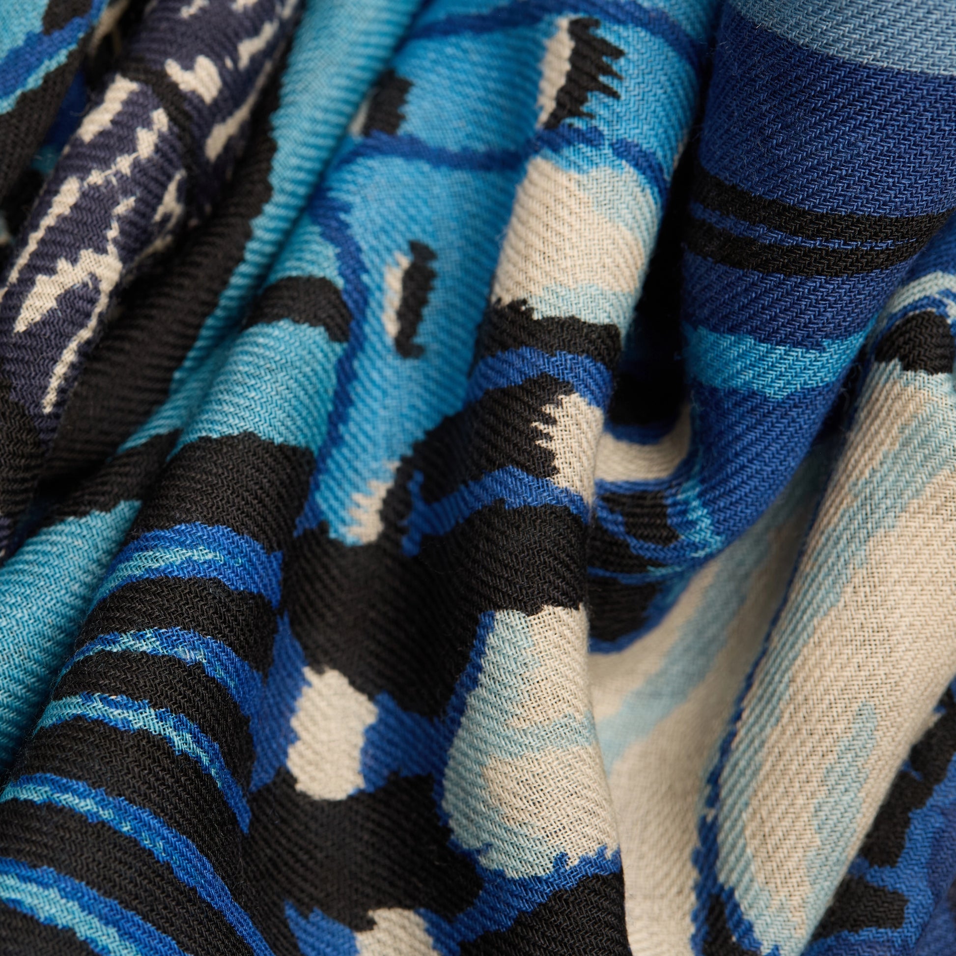 Inoui Editions Scarf 70 Papillons Blue-Inoui Editions-Thistle Hill