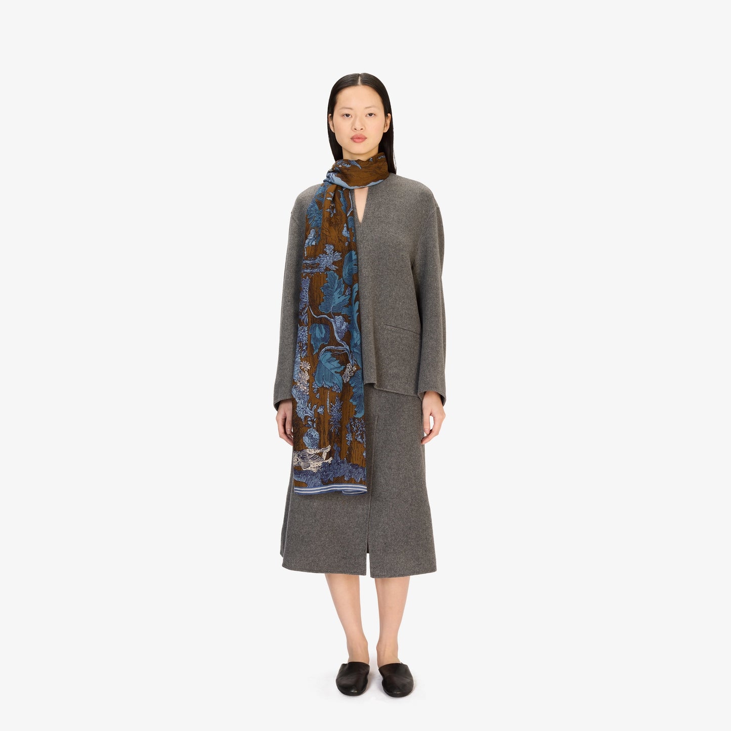 Inoui Editions Scarf 70 Histoire Blue-Inoui Editions-Thistle Hill