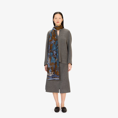Inoui Editions Scarf 70 Histoire Blue-Inoui Editions-Thistle Hill