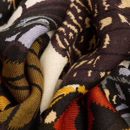 Inoui Editions Scarf 70 Papillons White-Inoui Editions-Thistle Hill