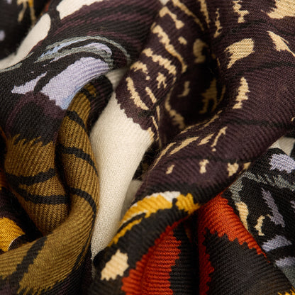 Inoui Editions Scarf 70 Papillons White-Inoui Editions-Thistle Hill