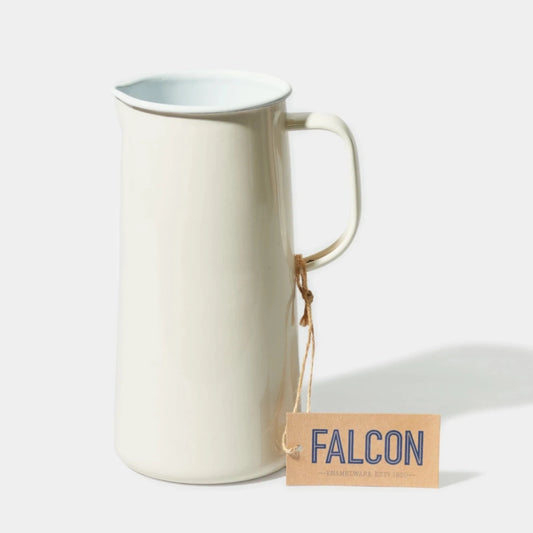 Falcon Enamelware 3 Pint Pitcher Cream-Falcon Enamelware-Thistle Hill