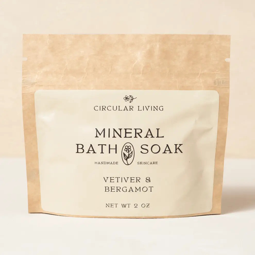 Circular Living Mineral Bath Soak Vetiver & Bergamot-Circular Living-Thistle Hill