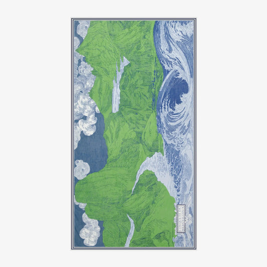 Inoui Editions Scarf 100 Balthazar Blue-Inoui Editions-Thistle Hill