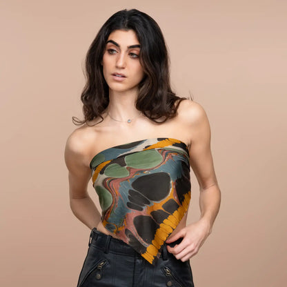 Chaos Silk Bandana-Thistle Hill-Thistle Hill