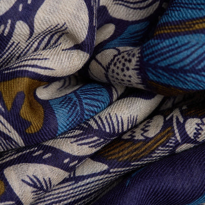 Inoui Editions Scarf 100 Panthere Blue-Inoui Editions-Thistle Hill