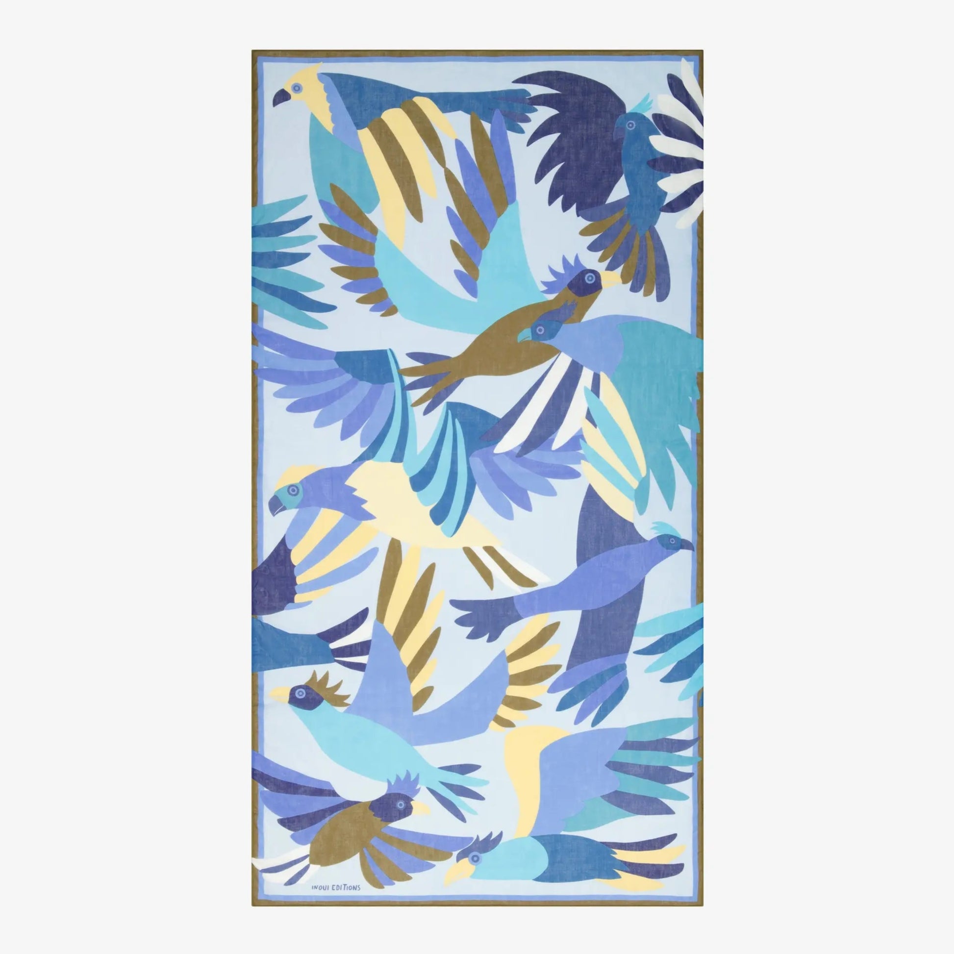 Inoui Editions Scarf 100 Voyage Blue-Inoui Editions-Thistle Hill