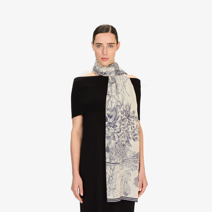 Inoui Editions Scarf 70 Histoire White-Inoui Editions-Thistle Hill