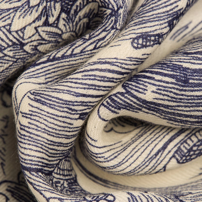 Inoui Editions Scarf 70 Histoire White-Inoui Editions-Thistle Hill