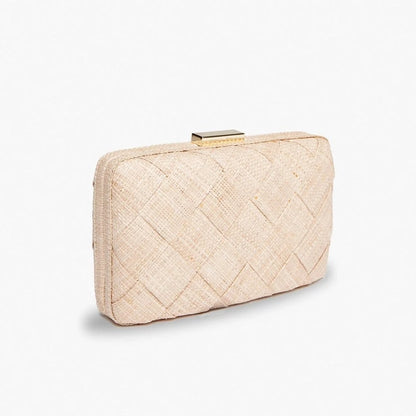 Cosette Woven Straw Clutch-Thistle Hill-Thistle Hill