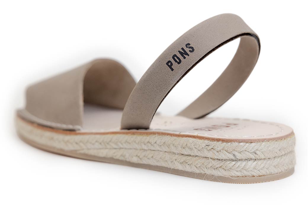 Pons Classic Espadrille Taupe-Pons-Thistle Hill