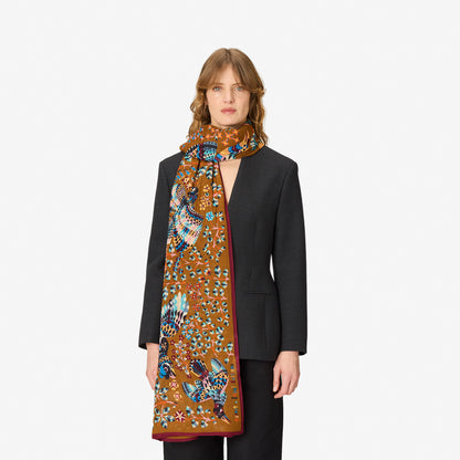 Inoui Editions 100 Rene Perrot Brown Scarf-Inoui Editions-Thistle Hill