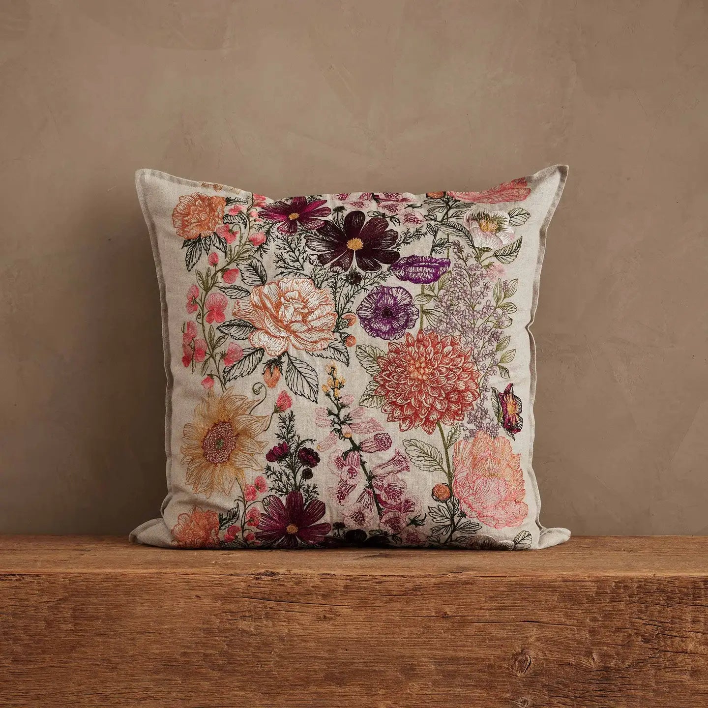 Coral & Tusk Paradise Garden Pillow-Coral & Tusk-Thistle Hill