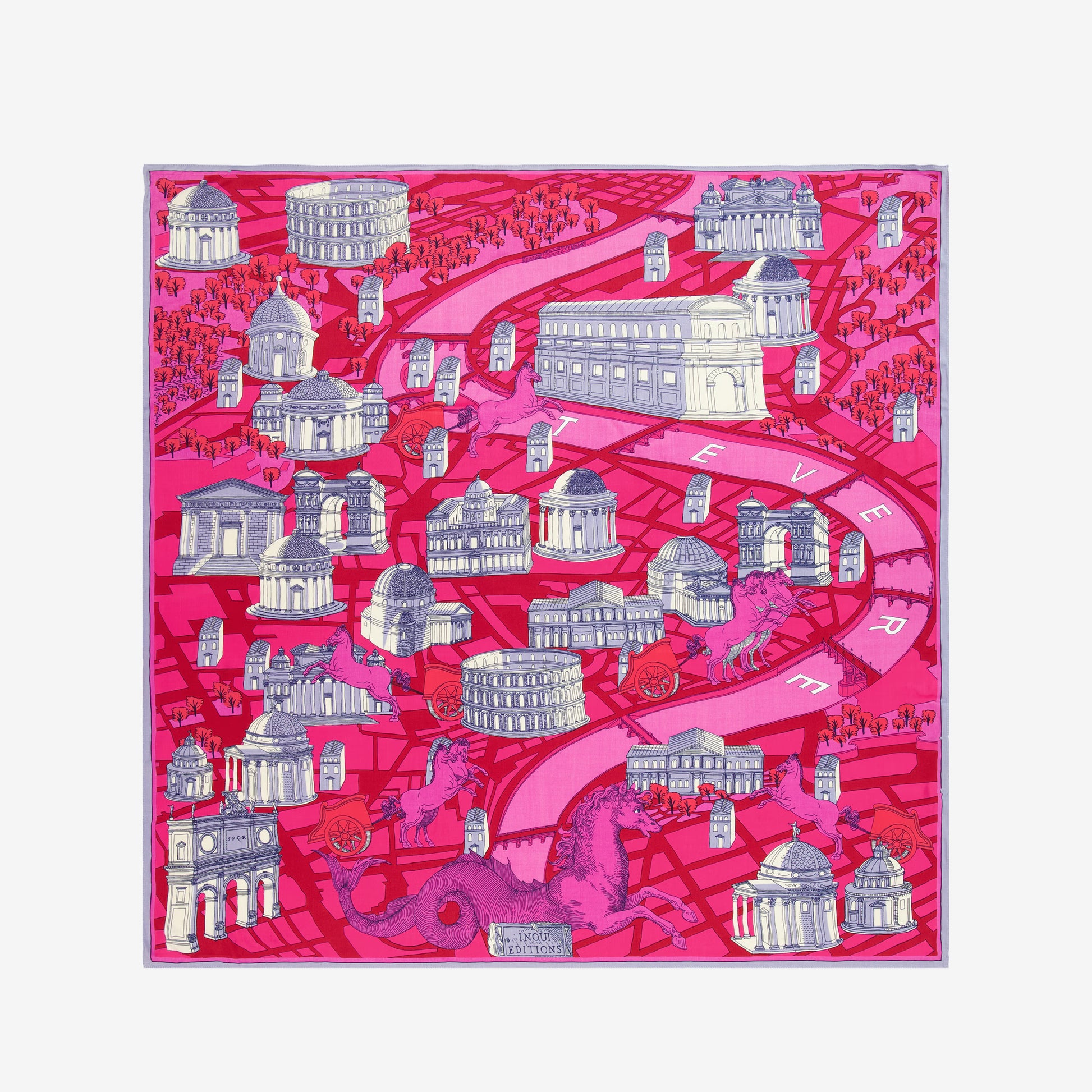 Inoui Editions Square 100 Rome Red-Inoui Editions-Thistle Hill