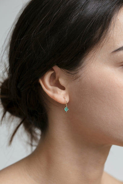 5 Octobre Jade Emeraude Earrings-5 Octobre-Thistle Hill