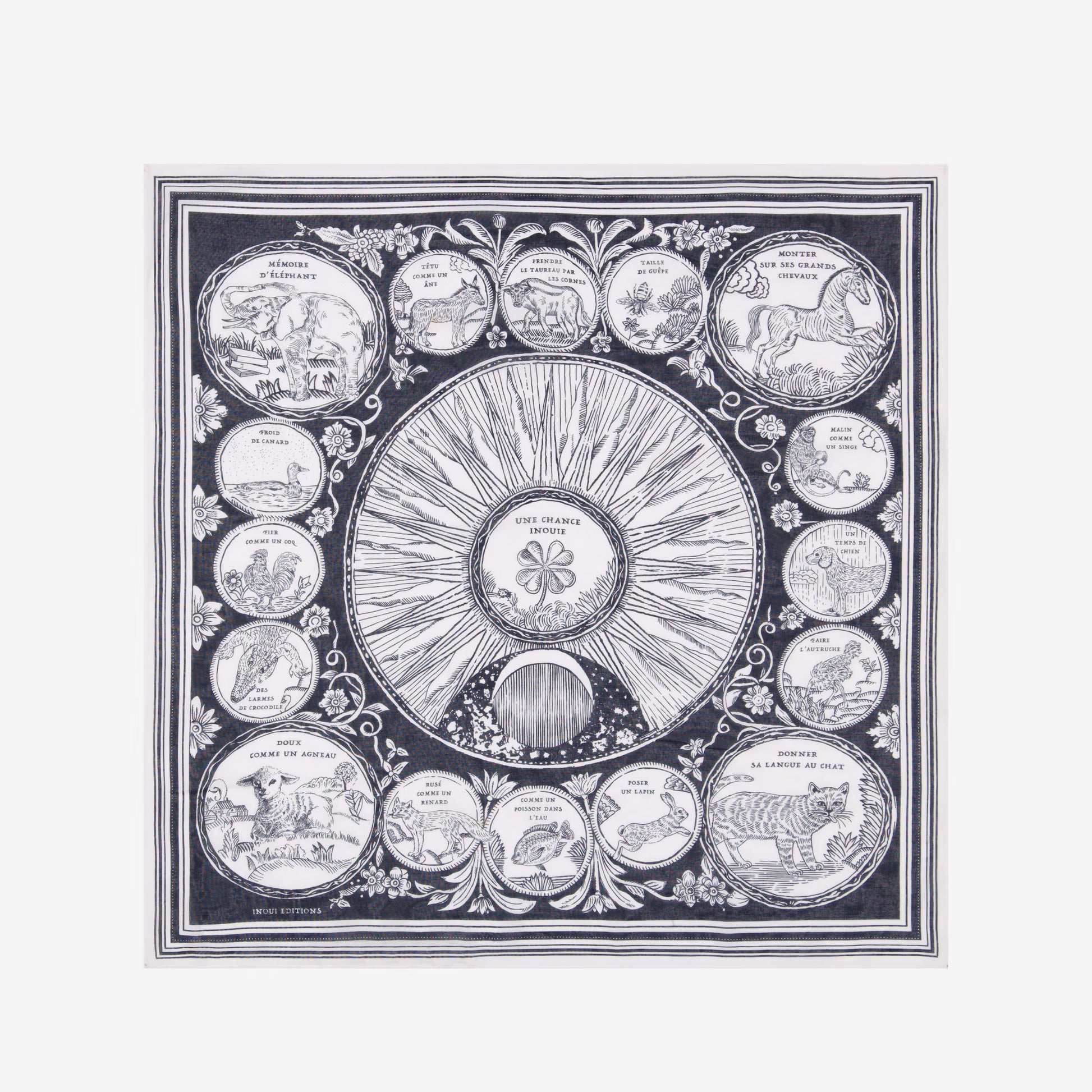 Inoui Editions Square 70 Chance Navy-Inoui Editions-Thistle Hill