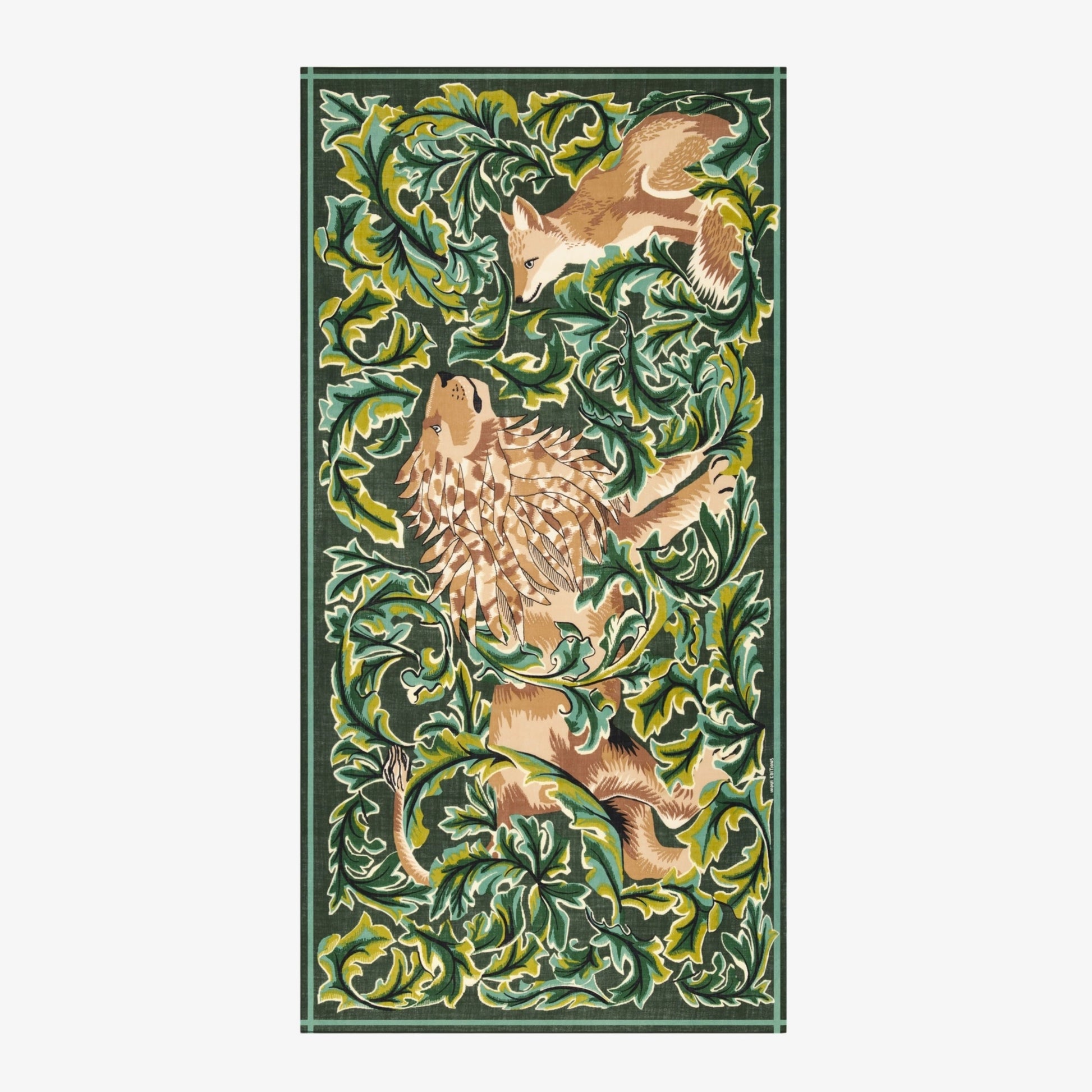 Inoui Editions Scarf 100 Leonard Khaki-Inoui Editions-Thistle Hill