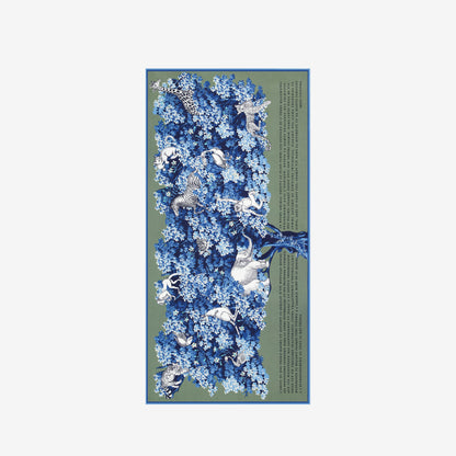 Inoui Editions Scarf 100 Bestaire Khaki-Inoui Editions-Thistle Hill