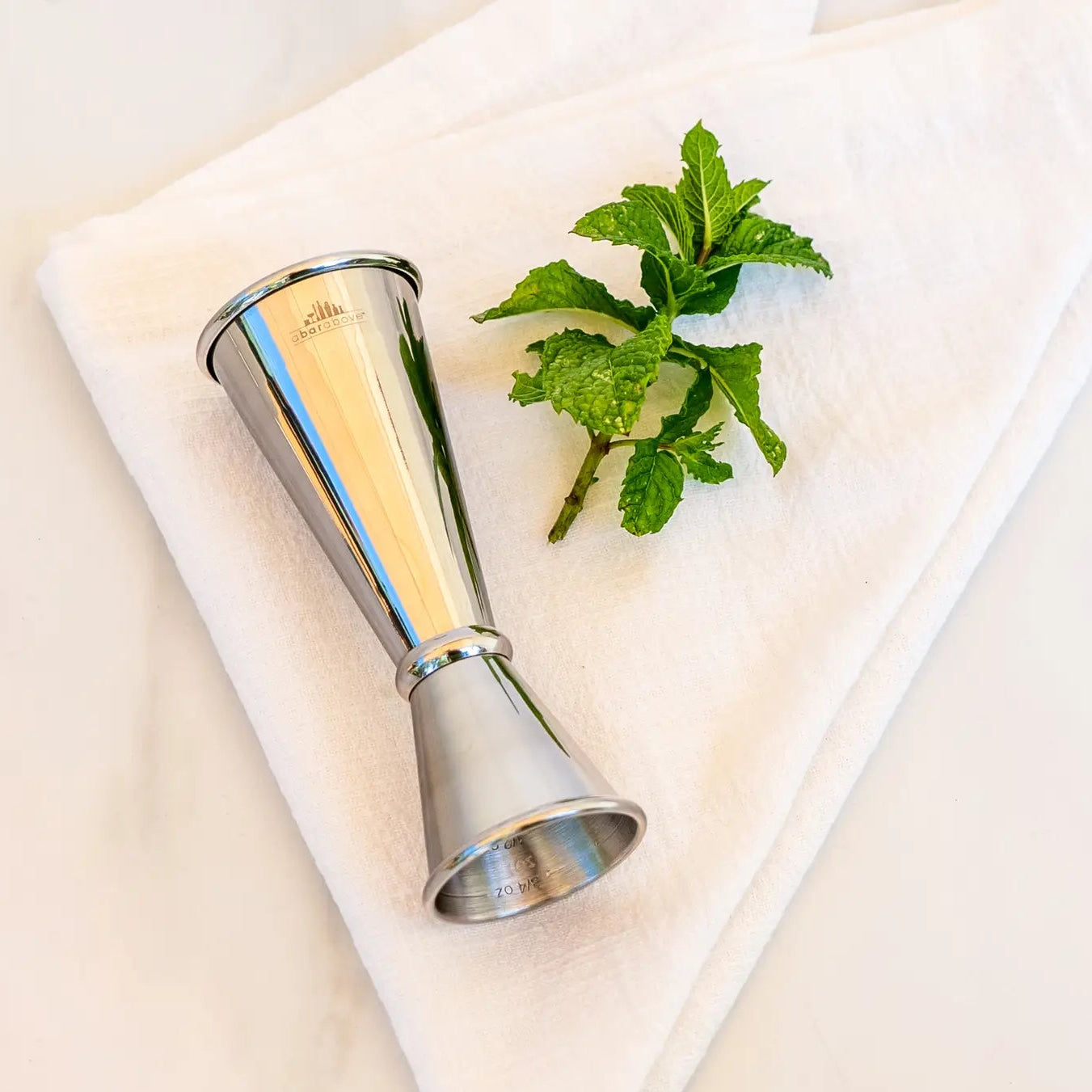 Stainless 2 oz Cocktail Japanese Jigger-Thistle Hill-Thistle Hill