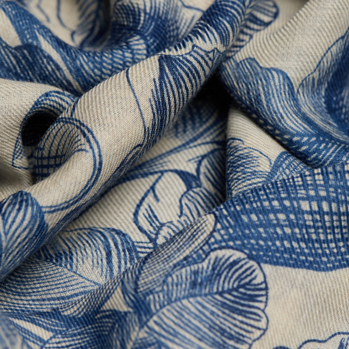 Inoui Editions Scarf 100 Arboris Blue-Inoui Editions-Thistle Hill