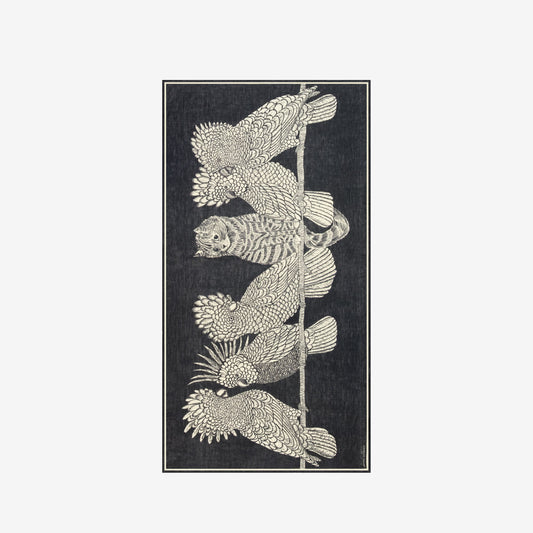 Inoui Editions Scarf 100 Caracat Black-Inoui Editions-Thistle Hill