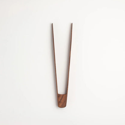 Large Walnut Wood Tongs-JBrody & Co.-Thistle Hill