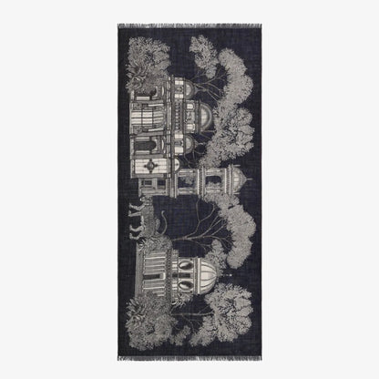 Inoui Editions Scarf 80 Mirage Black-Inoui Editions-Thistle Hill