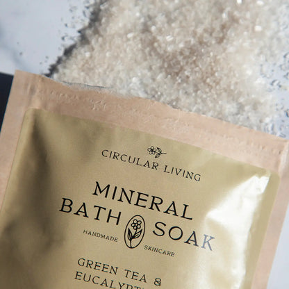 Circular Living Mineral Bath Soak Green Tea & Eucalypus-Circular Living-Thistle Hill