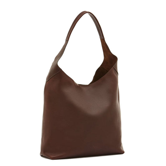 Il Bisonte Le Laudi Shoulder Bag in Vintage Leather Coffee