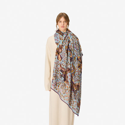 Inoui Editions Scarf 100 Rene Perrot Grey Scarf-Inoui Editions-Thistle Hill