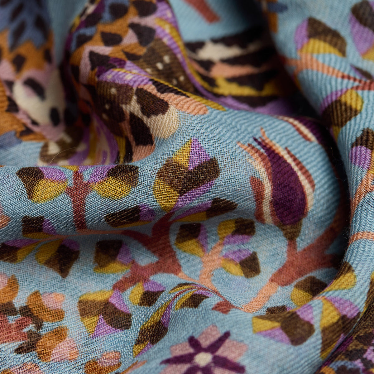 Inoui Editions Scarf 100 Rene Perrot Grey Scarf-Inoui Editions-Thistle Hill