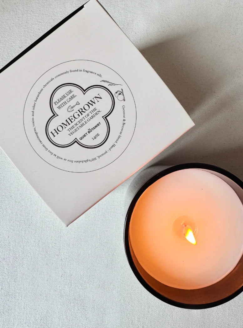 The Quiet Botanist Home Grown Candle-The Quiet Botanist-Thistle Hill