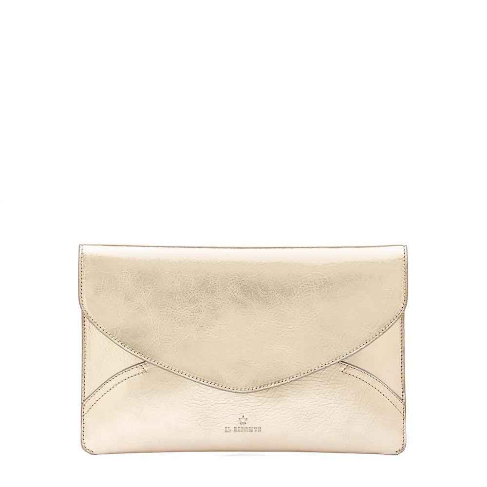 Il Bisonte Clutch Esperia Platino Brass Hardware-Il Bisonte-Thistle Hill