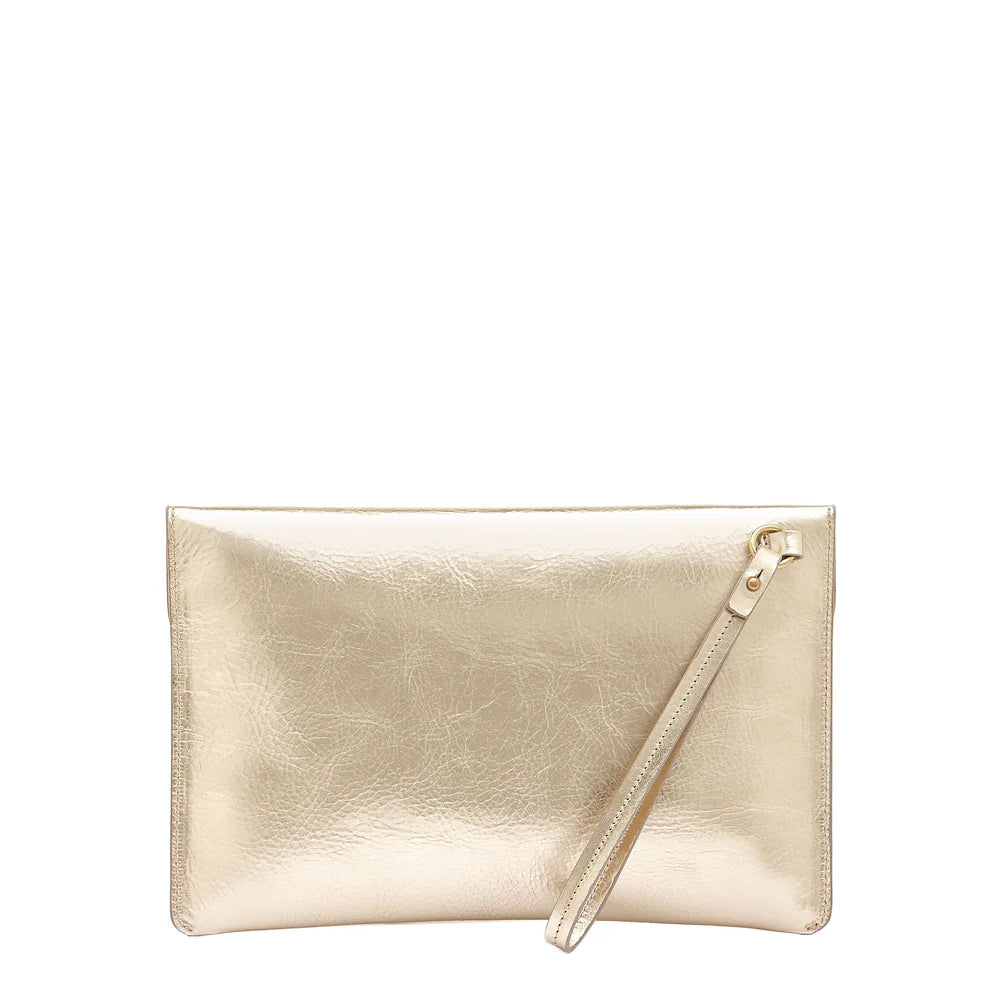 Il Bisonte Clutch Esperia Platino Brass Hardware-Il Bisonte-Thistle Hill