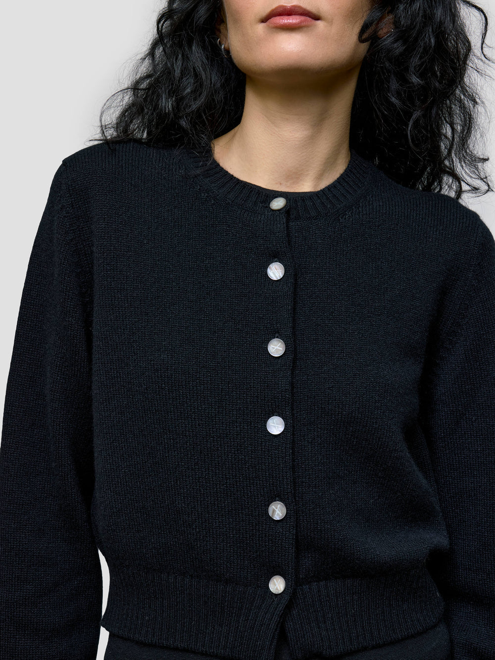 Begg x Co Hepburn Cardigan Black-Begg x Co-Thistle Hill