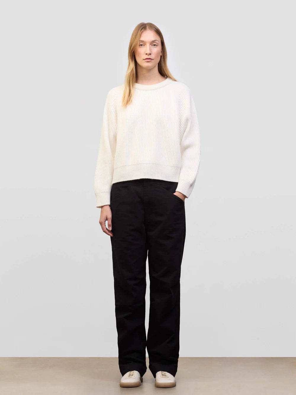 Begg x Co Kita Sweater Ice White-Begg x Co-Thistle Hill
