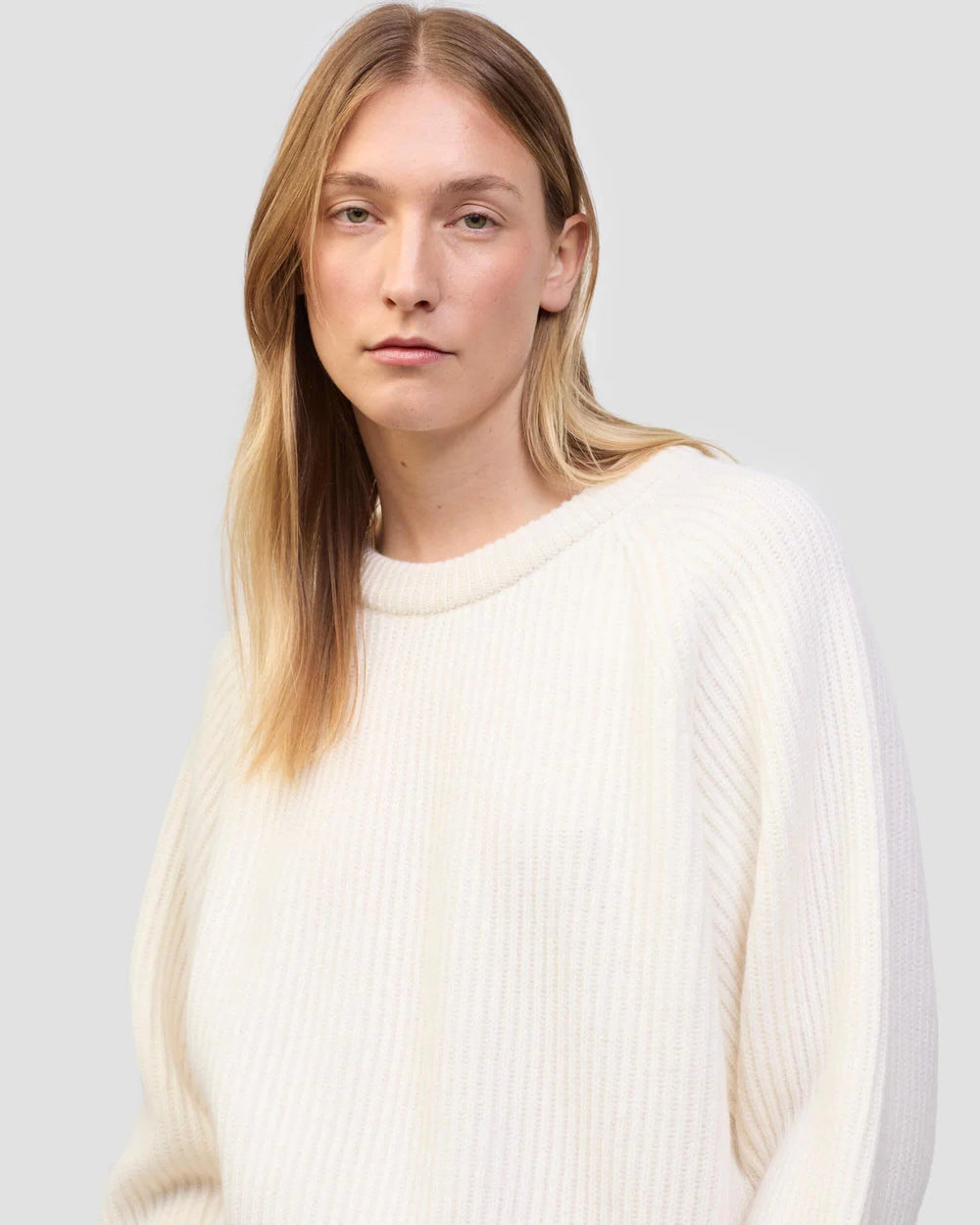 Begg x Co Kita Sweater Ice White-Begg x Co-Thistle Hill