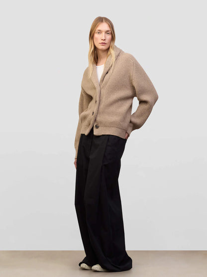 Begg x Co Mini Yacht Cardigan Brown Undyed – Thistle Hill