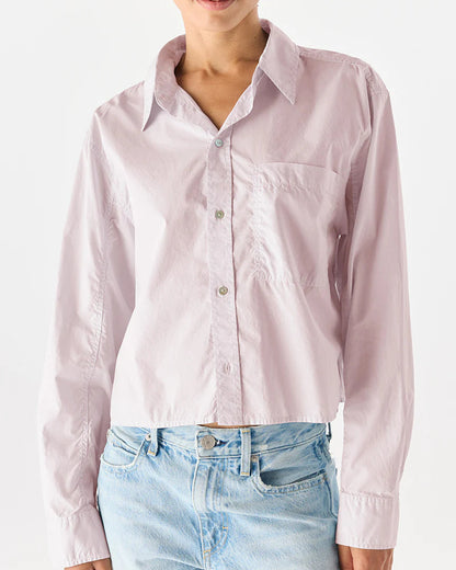 AMO Ruth Crop Shirt Wisteria-AMO-Thistle Hill
