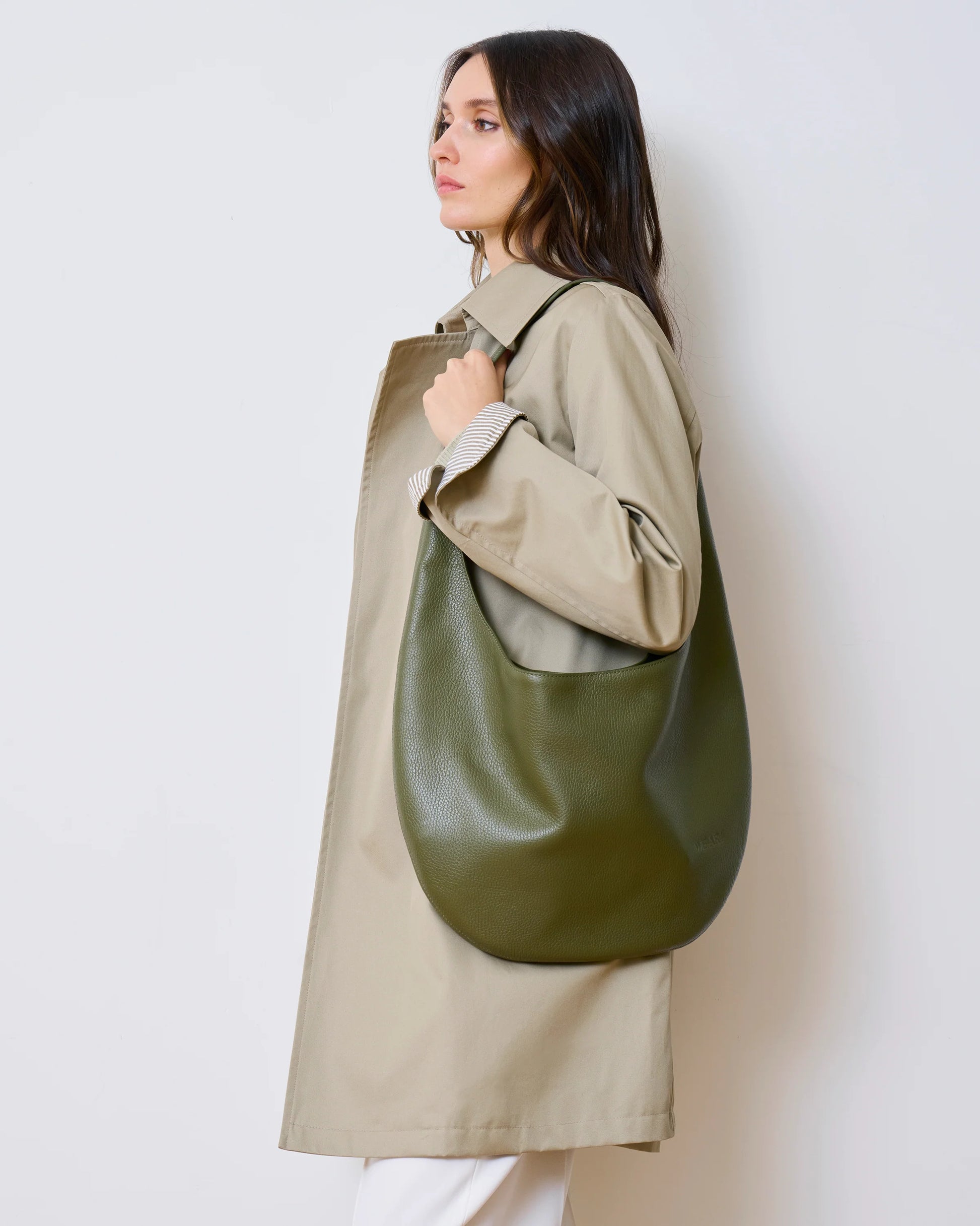 WE-AR4 The H Hobo Bag Army Green-WE-AR4-Thistle Hill