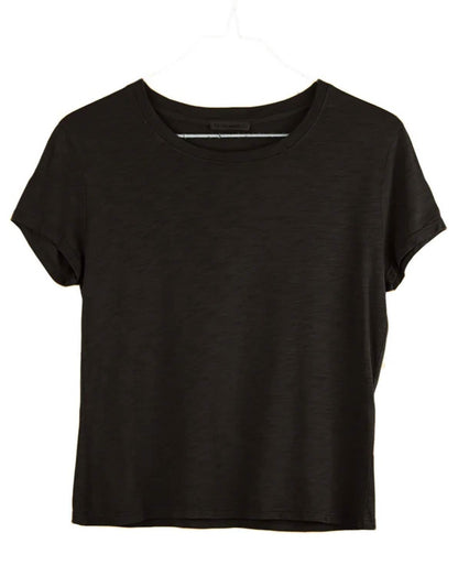 It Is Well Baby Tee Black-It is Well-Thistle Hill
