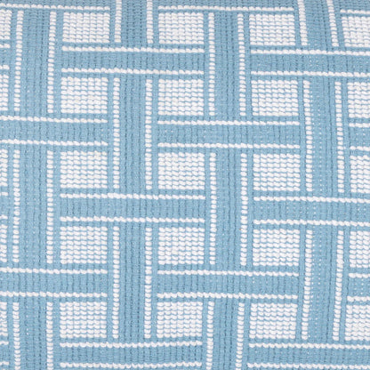 John Robshaw Vedika Light Indigo Bolster-John Robshaw-Thistle Hill