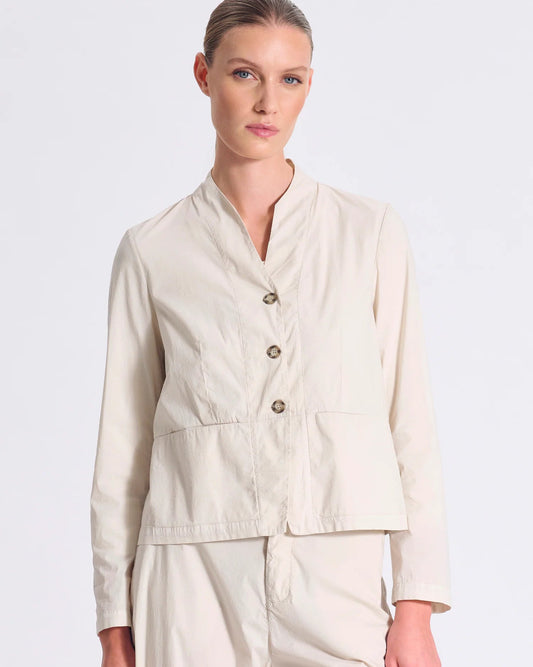 Transit Stretch Poplin Jacket Sand-Transit-Thistle Hill
