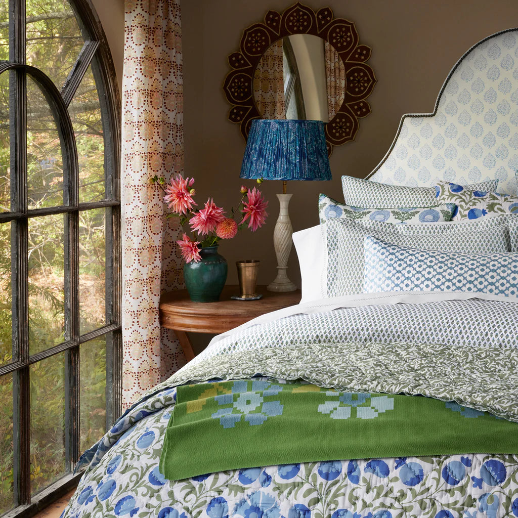 John Robshaw Cala Sage Organic Duvet-John Robshaw-Thistle Hill