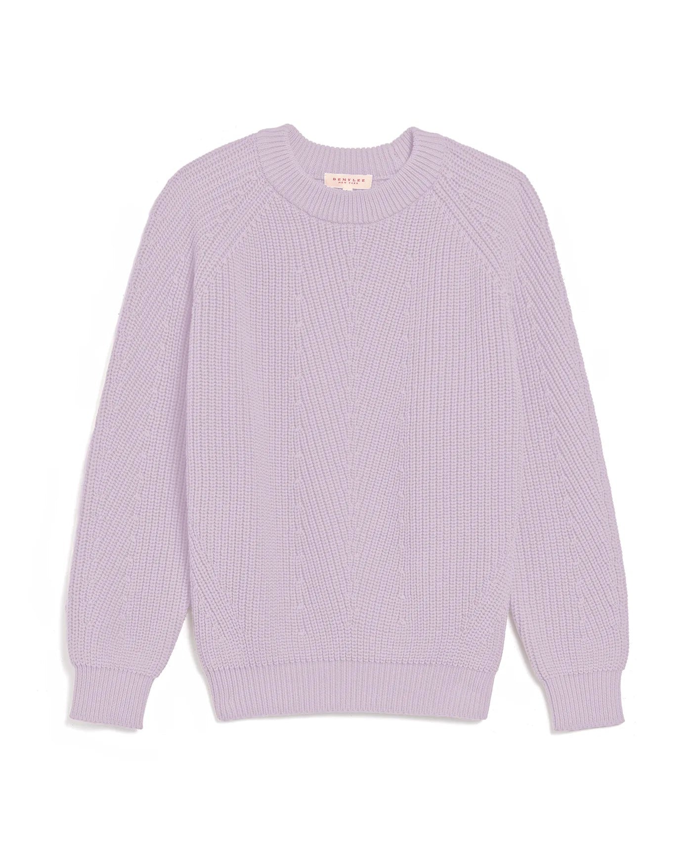 Demylee Chelsea Organic Cotton Sweater Pale Lilac-Demylee-Thistle Hill