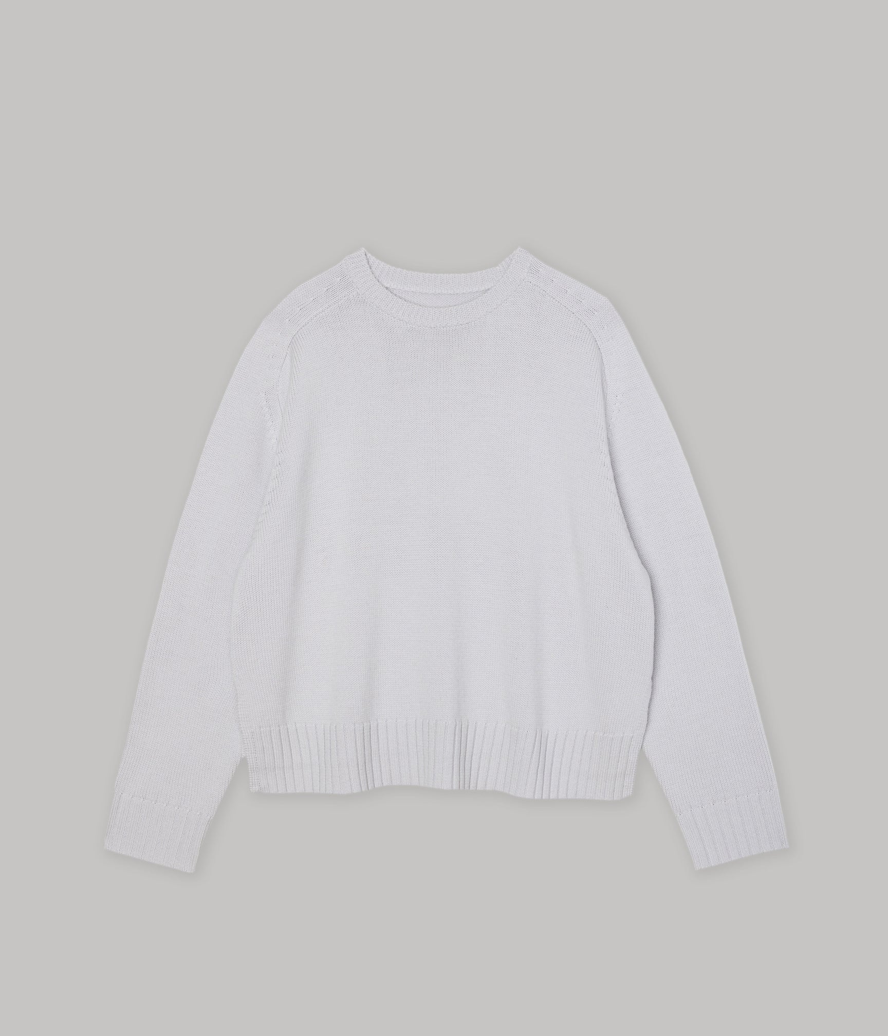 Sayaka Davis Crew Neck Pullover Ice Gray-Sayaka Davis-Thistle Hill