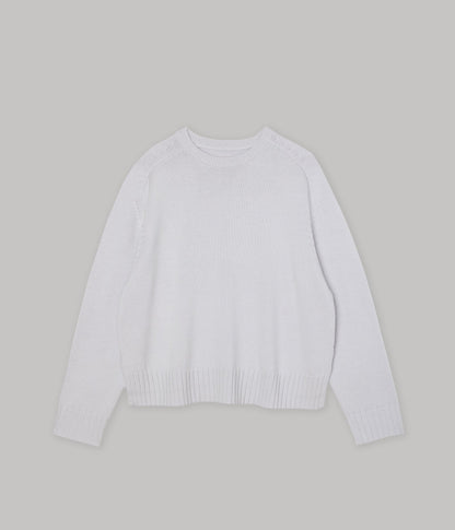 Sayaka Davis Crew Neck Pullover Ice Gray-Sayaka Davis-Thistle Hill