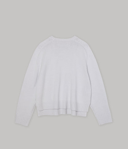 Sayaka Davis Crew Neck Pullover Ice Gray-Sayaka Davis-Thistle Hill