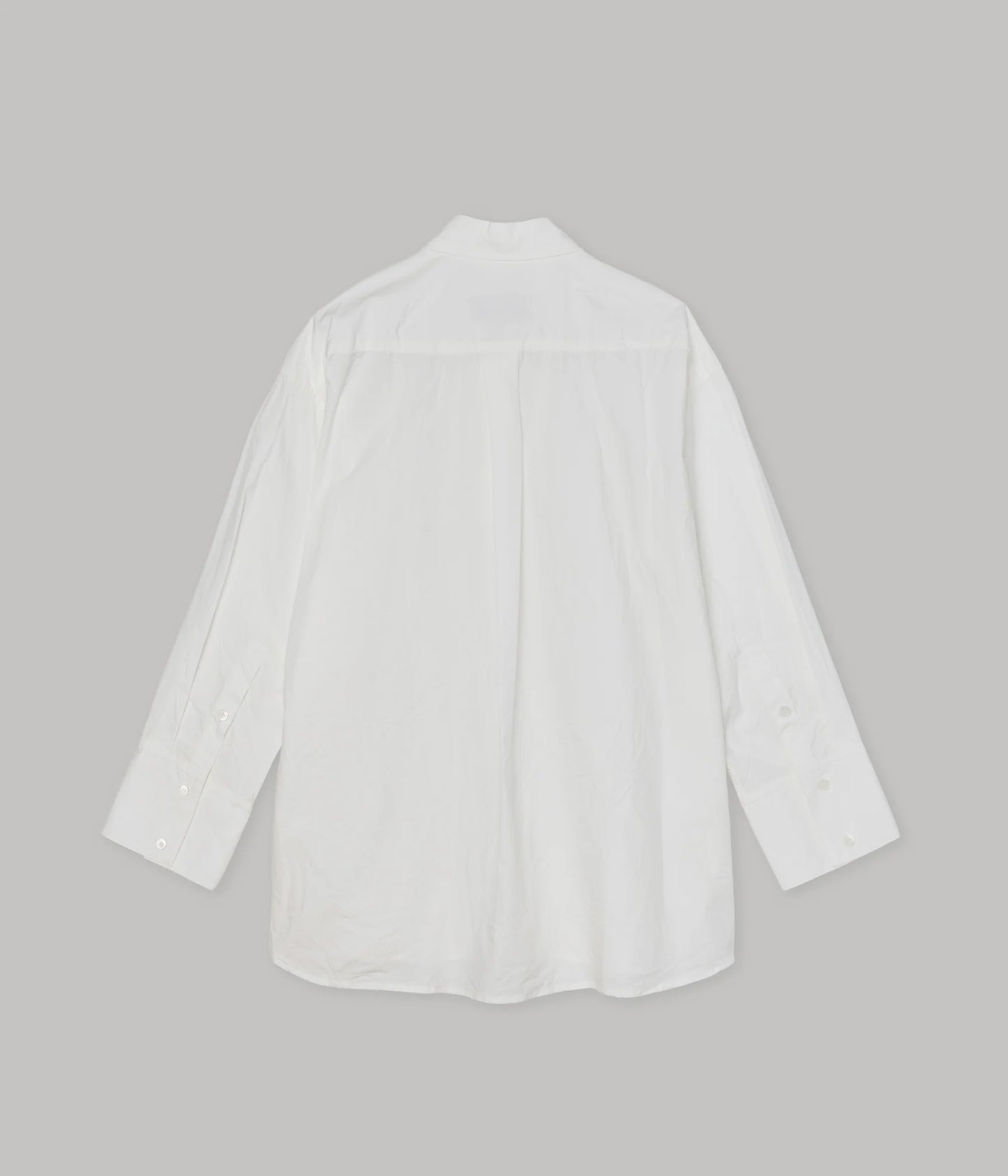 Sayaka Davis Crinkle Oversizeed Shirt White-Sayaka Davis-Thistle Hill